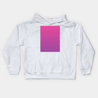 Fuchsia Pink to Violet Purple Ombre Fade Sunset Gradient Kids Hoodie
